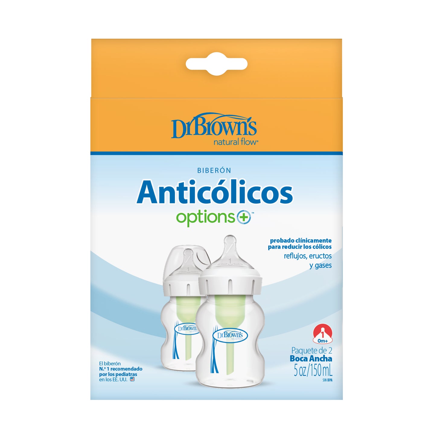 Wide Neck OP+ Bottles 150 ml (Pack of 2)