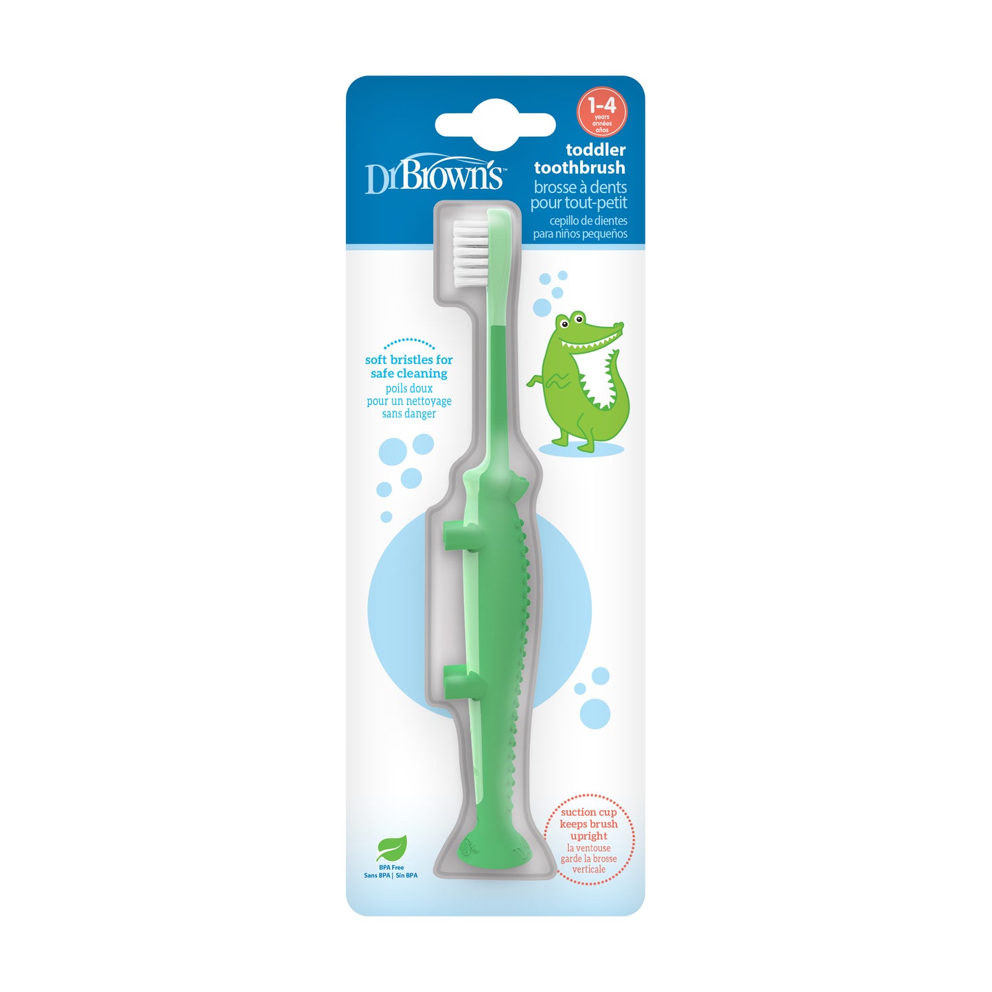 Toddler Toothbrush (1-4years) Crocodile Toothbrush