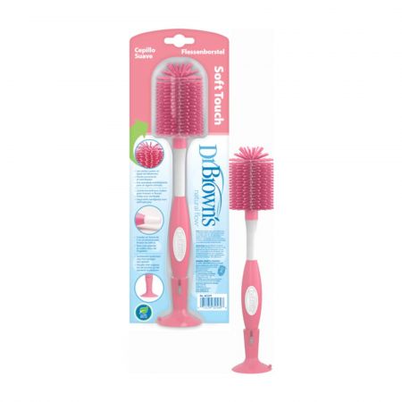 Dr. Brown’s™ Pink Soft Touch Bottle Brush, Pink