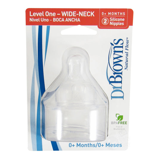 Level 1 0m+ WN Nipple Options, 3-Packs