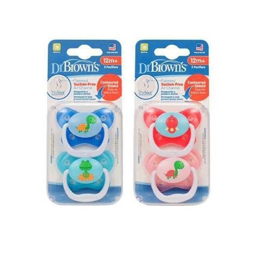 Prevent™ Contoured Pacifiers, Stage 2, 2 Count (12m+)