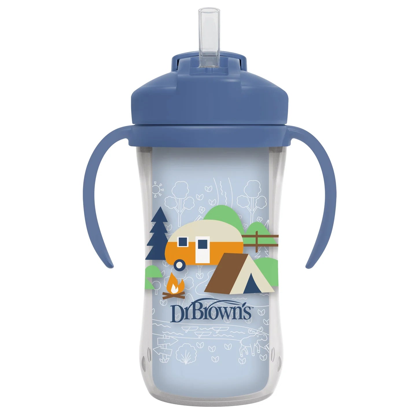Insulated straw cups 300 ml 12m+