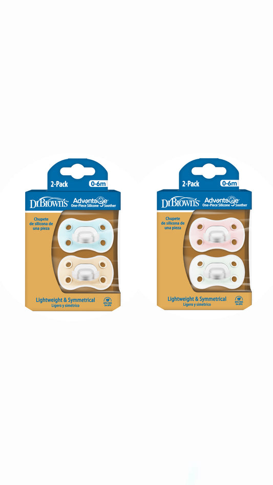 Advantage Pacifier 0-6m (2Packs)
