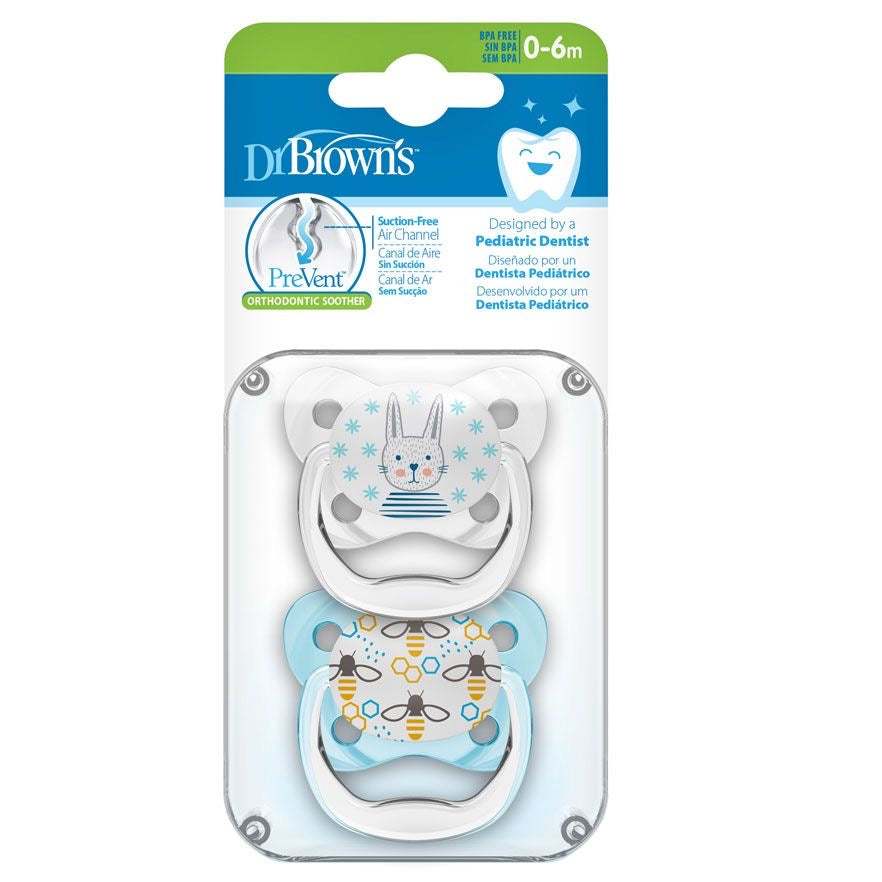 Prevent Butterfly Soother 0-6months -2packs-