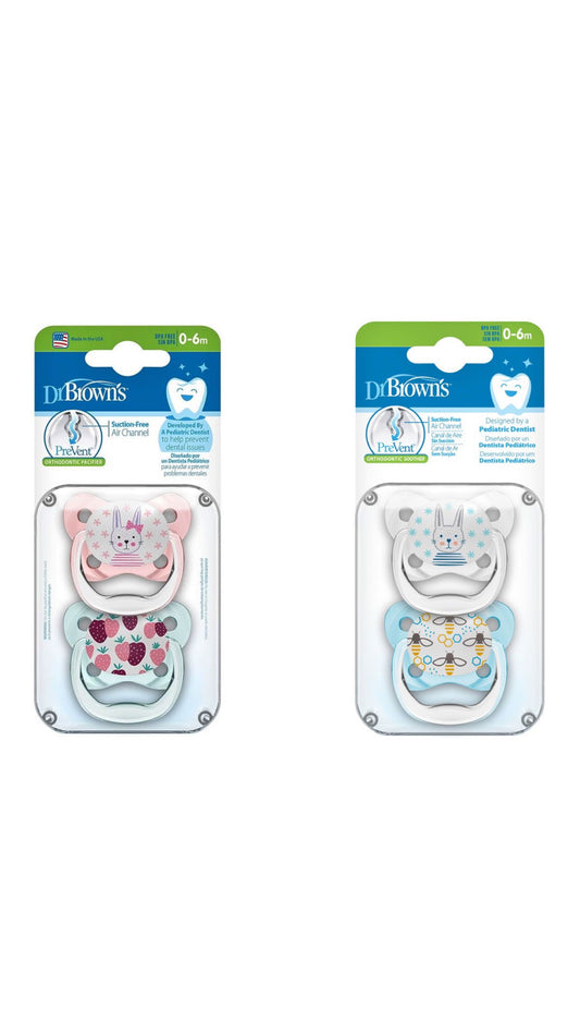 Prevent Butterfly Soother 0-6months -2packs-