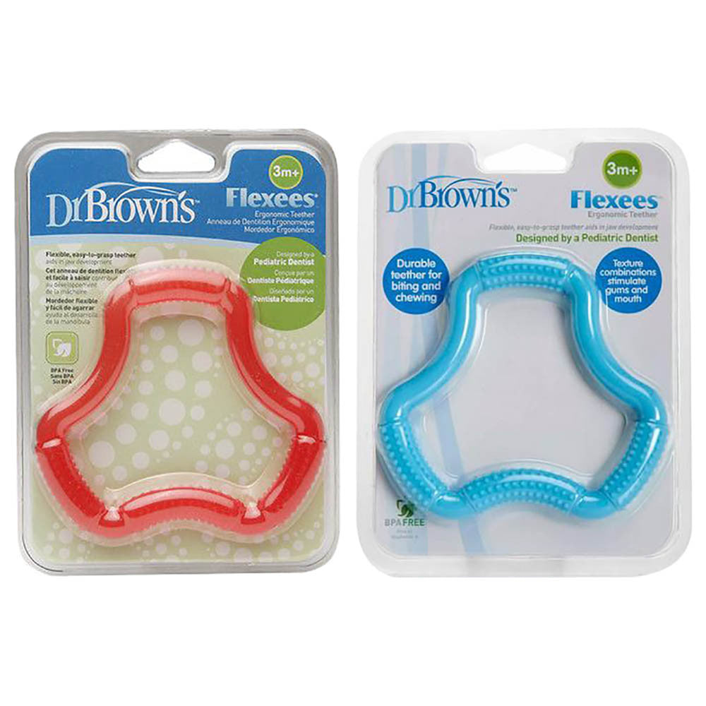 Flexees™ A Shaped Teether Assorted